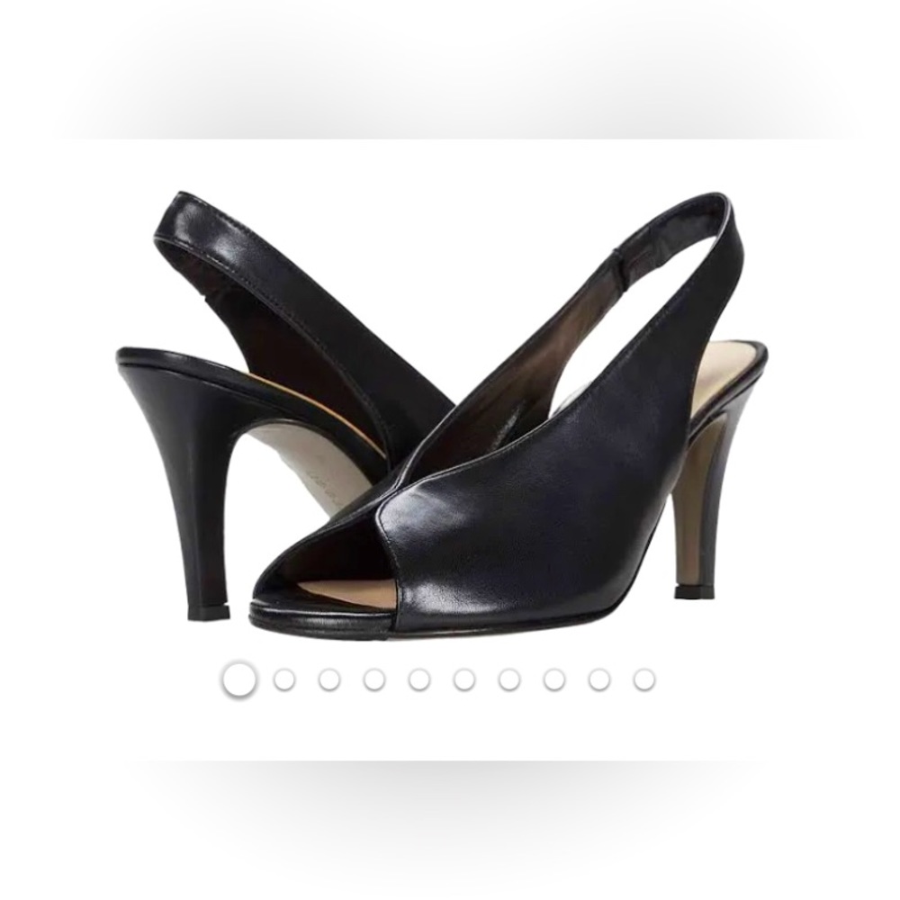 Paul Green Avanti Black Slingback shoes. Size 9. New